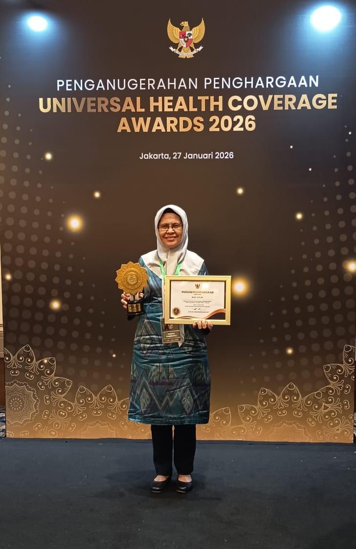 Pemkab Wajo Raih Penghargaan UHC 2026 Kategori Madya