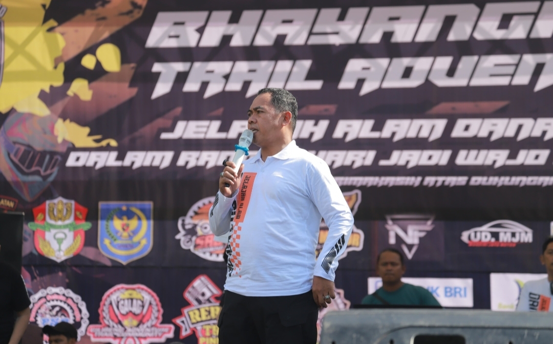 Bupati Wajo Resmi Membuka Event Bhayangkara Trail Adventure 2025