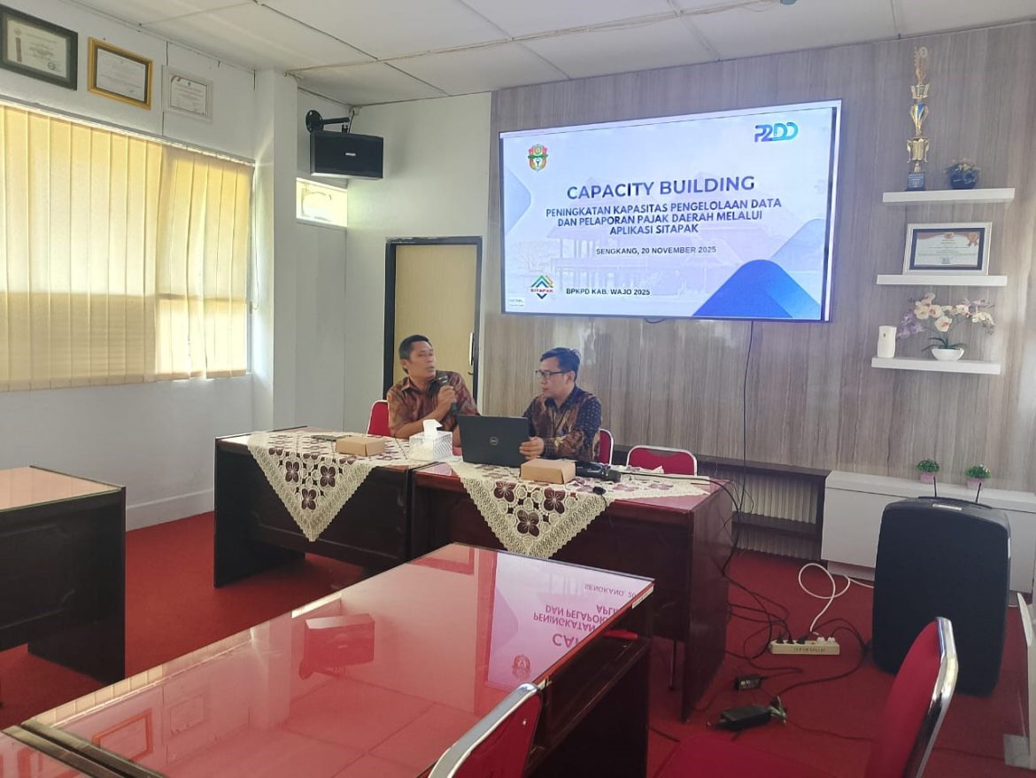 BPKPD Kabupaten Wajo Tingkatkan Kapasitas Pengelolaan Pajak Daerah Melalui Aplikasi SITAPAK